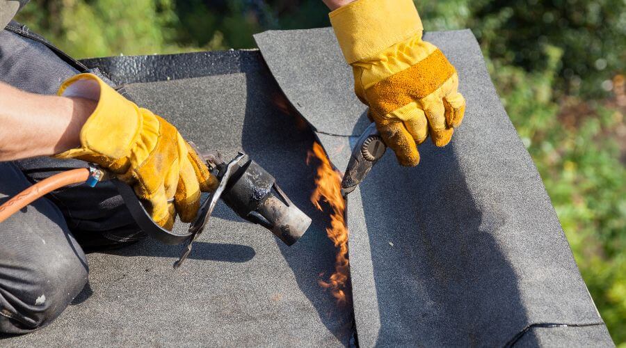 Professional gutter cleaning in Abbot, ME